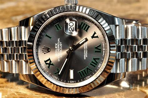 rolex datejust 41 green roman smooth bezel|replacement rolex bezel.